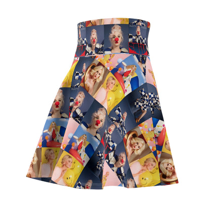 Katy Perry Smile Mosaic Women's Skater Skirt