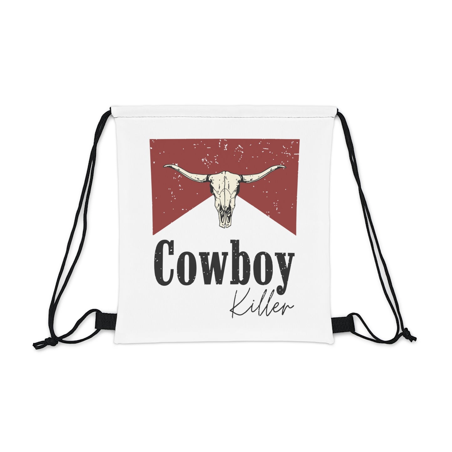 Morgan Wallen Cowboy Killer Outdoor Drawstring Bag