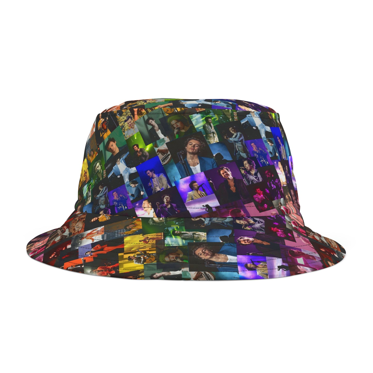 Harry Styles Rainbow Collage Bucket Hat