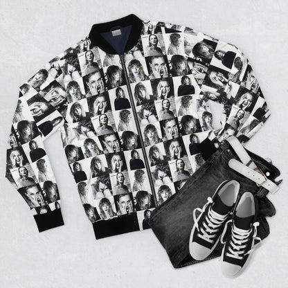 Taylor Swift Reputation Mosaic Men's Bomber Jacket