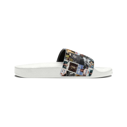 Lana Del Rey Album Cover Collage Youth Slide Sandals