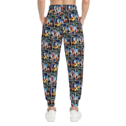 Back To The Future Movie Posters Collage Athletic Jogger Sweatpants