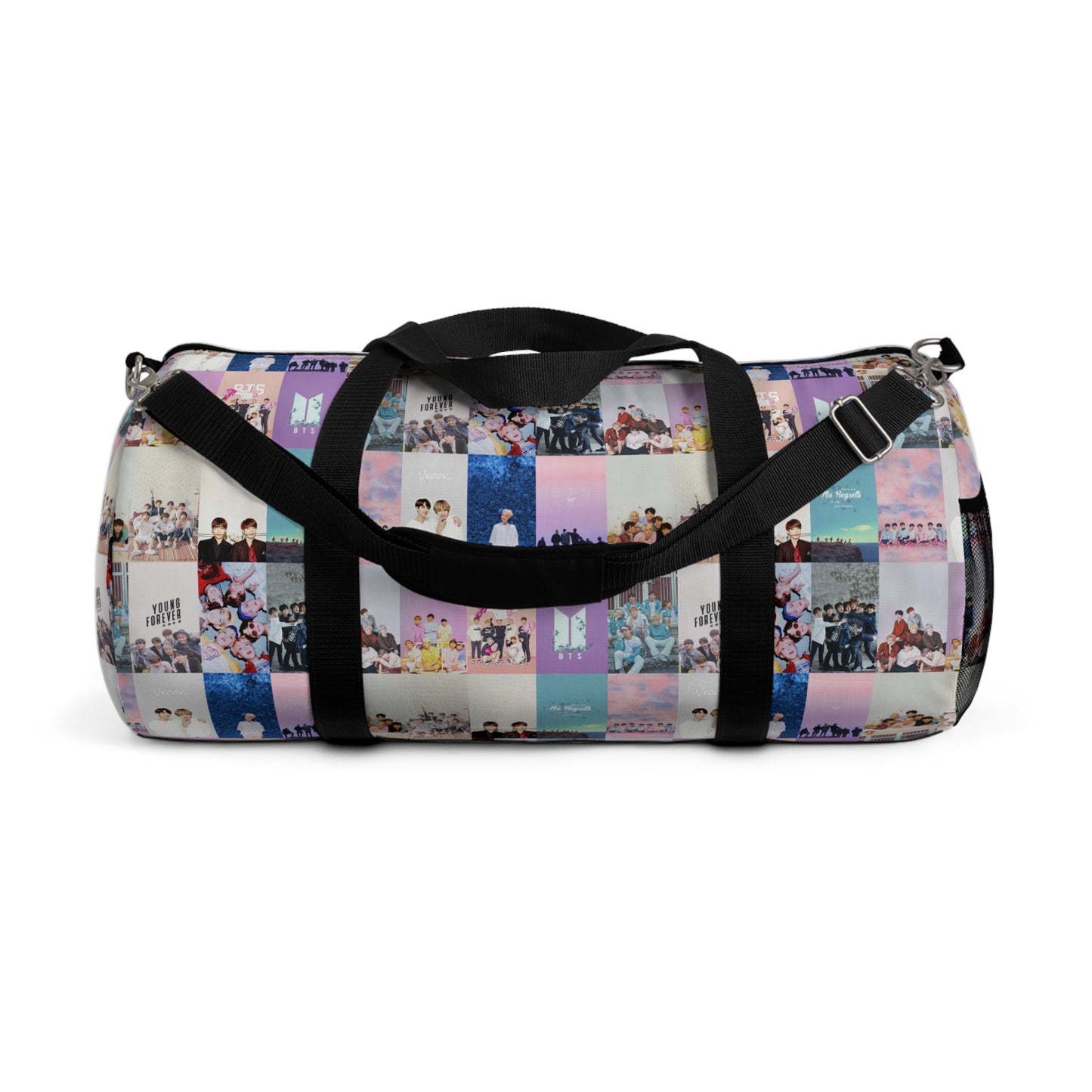 BTS Pastel Aesthetic Collage Duffel Bag