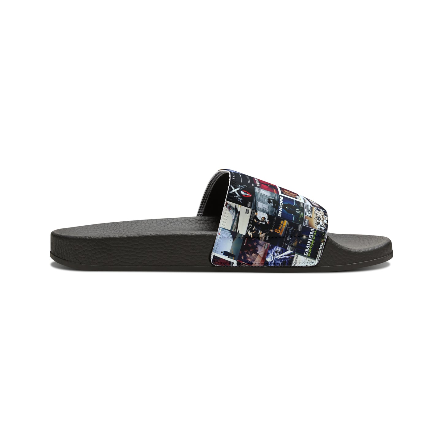 Eminem Album Art Cover Collage Women's Slide Sandals