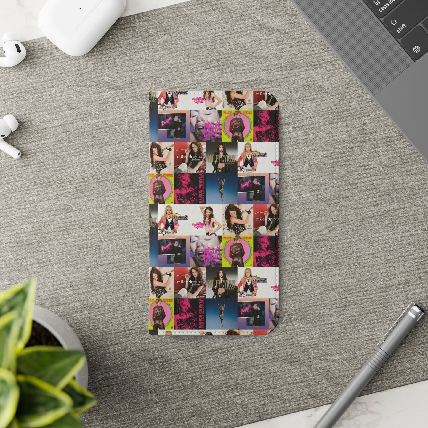 Miley Cyrus Album Cover Collage Phone Flip Case