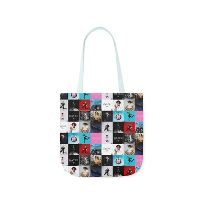 YUNGBLUD Album Cover Art Collage Polyester Canvas Tote Bag