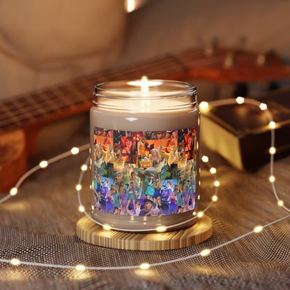 Taylor Swift Rainbow Photo Collage Scented Candle