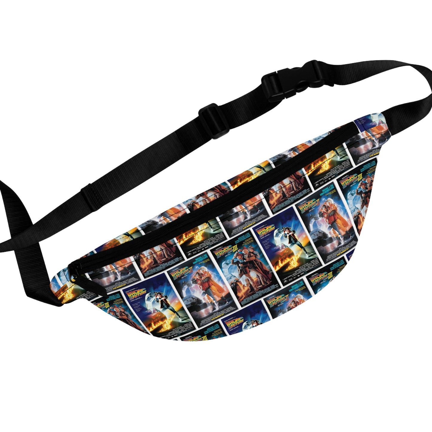 Back To The Future Movie Posters Collage Fanny Pack