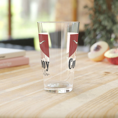 Morgan Wallen Cowboy Killer Pint Glass