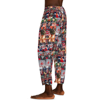 Patrick Mahomes Chiefs MVPAT Photo Collage Men's Pajama Pants