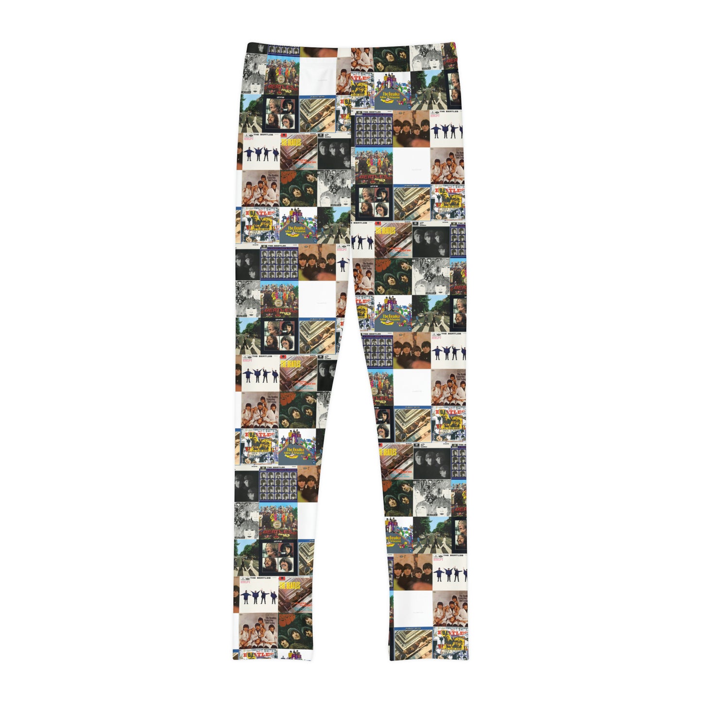 The Beatles Album Cover Collage Youth Leggings