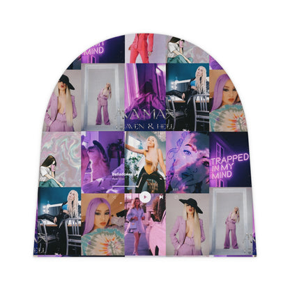 Ava Max Belladonna Photo Collage Baby Beanie