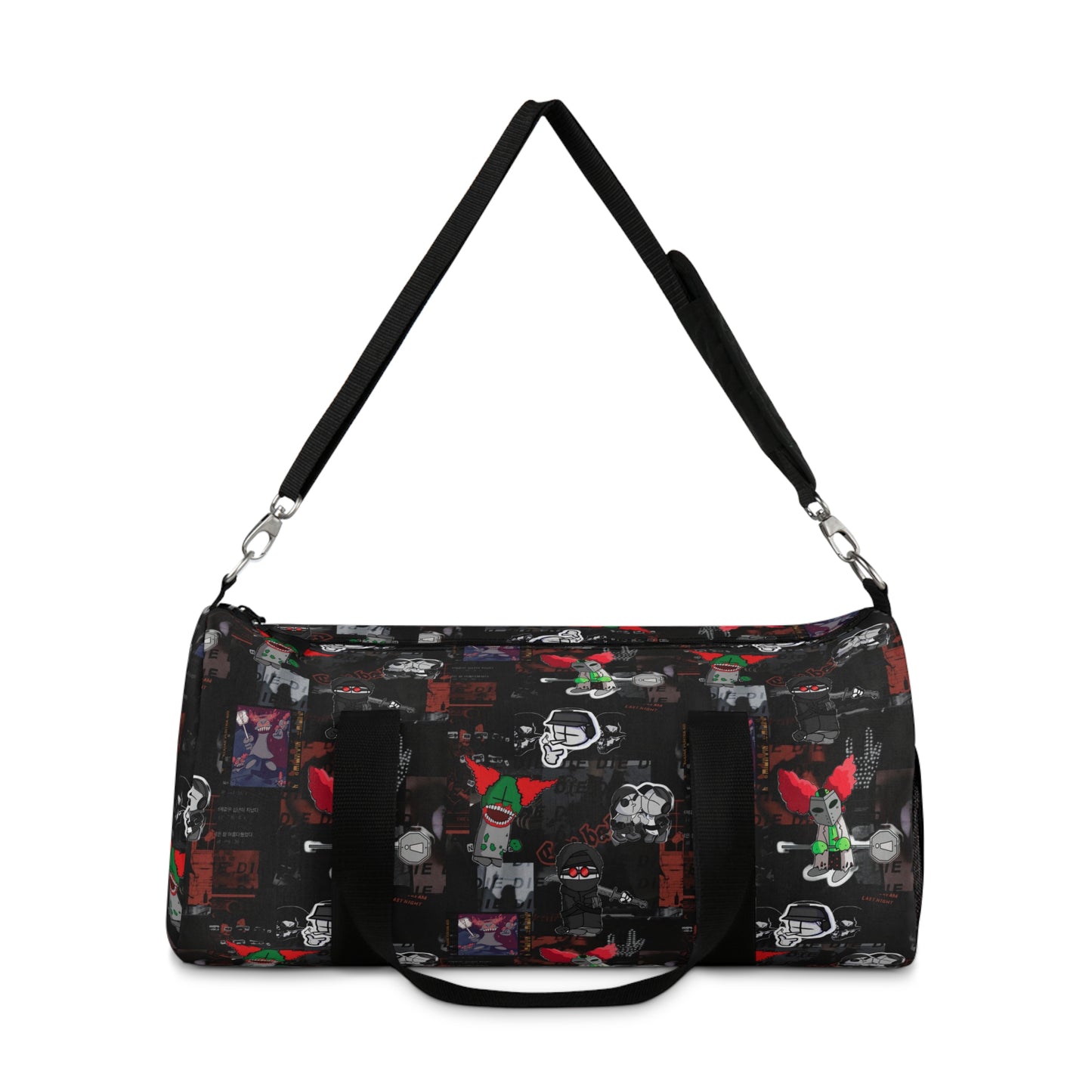 Madness Combat Dark Aesthetic Collage Duffel Bag