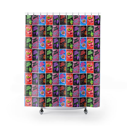 Pop Rocks Party Shower Curtain