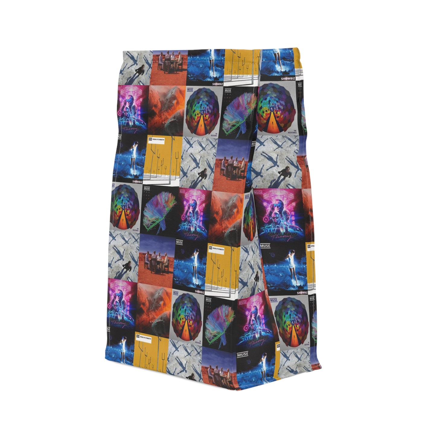 Muse Album Cover Collage Polyester Lunch Bag