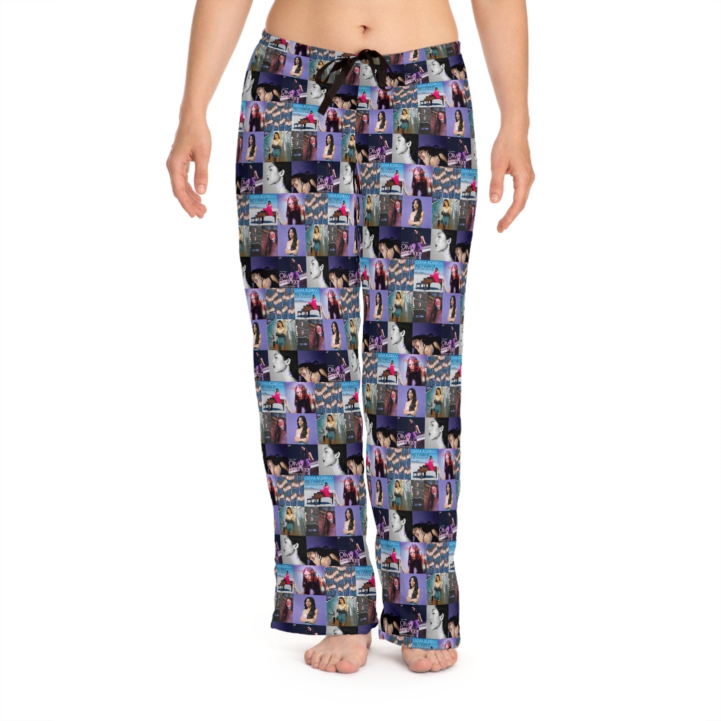 Olivia Rodrigo Album Cover Art Collage Women's Pajama Pants