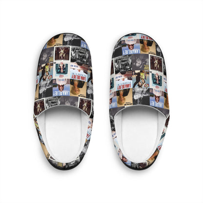 Lana Del Rey Album Cover Collage Men's Indoor Slippers