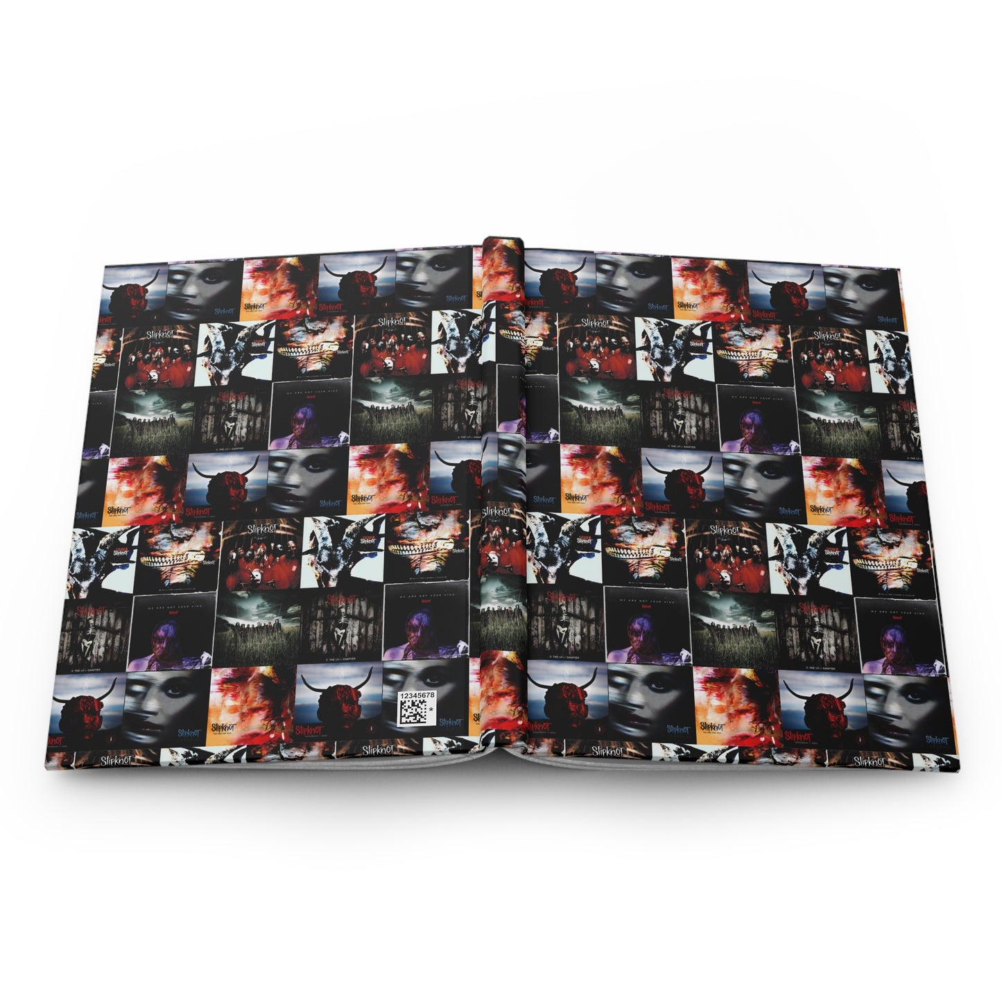 Slipknot Album Art Collage Hardcover Journal