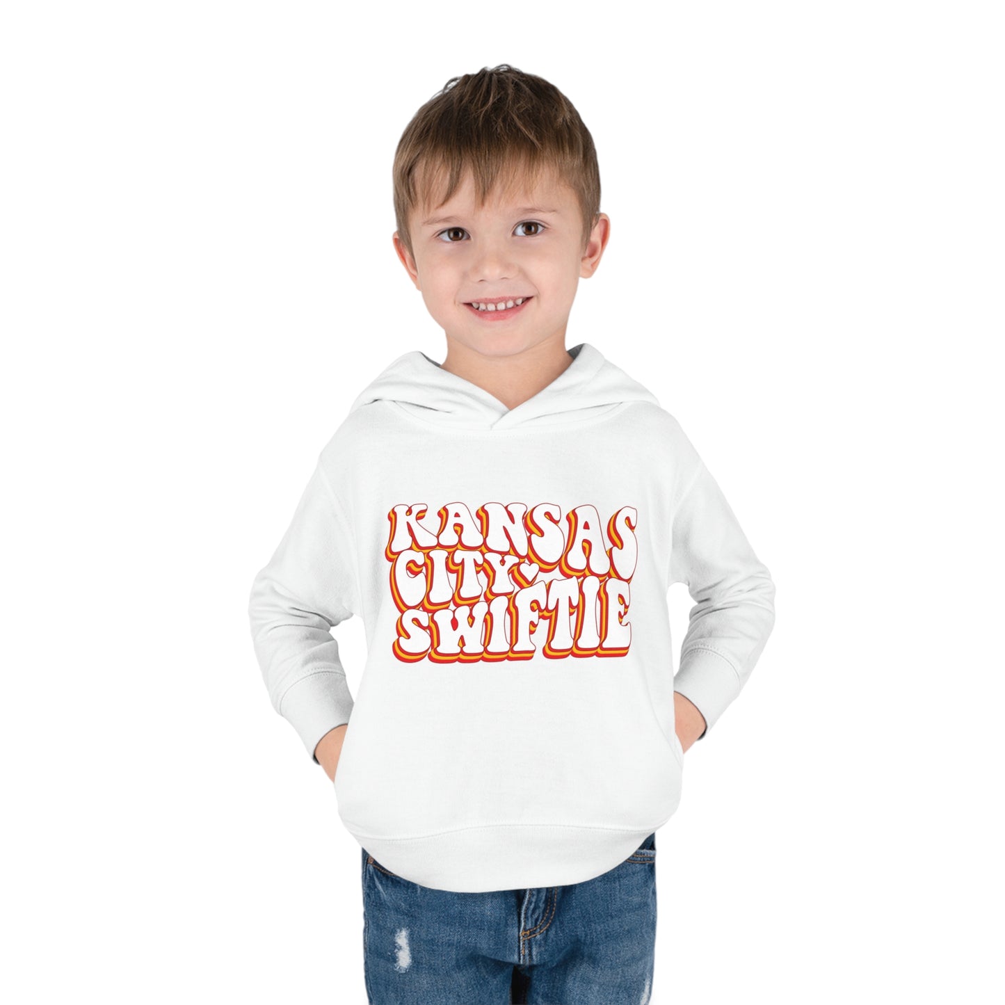 Taylor Swift Kansas City Swiftie Toddler Pullover Fleece Hoodie