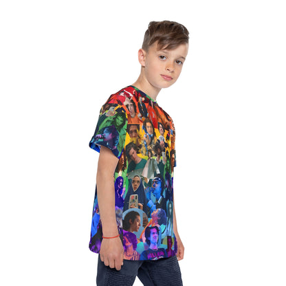 Conan Grey Rainbow Photo Collage Kids Sports Jersey