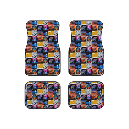 Muse Album Cover Collage Car Mats (Set of 4)