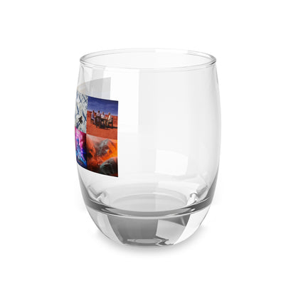 Muse Album Cover Collage Whiskey Glass