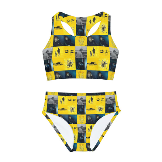 Ed Sheeran Subtract Mosaic Girls Two Piece Swimsuit