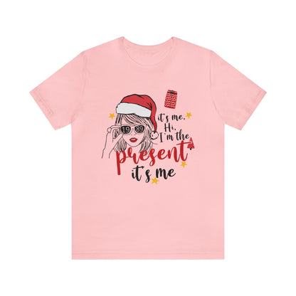 Taylor Swift I'm The Present Unisex Jersey Short Sleeve Tee Shirt