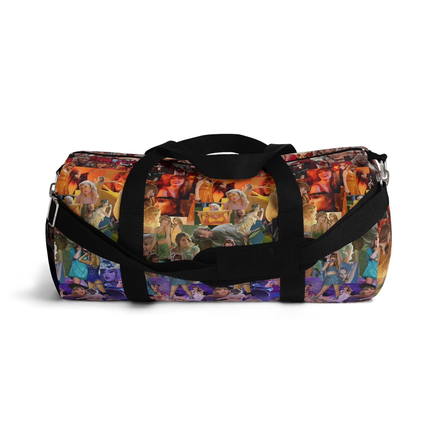 Taylor Swift Rainbow Photo Collage Duffel Bag