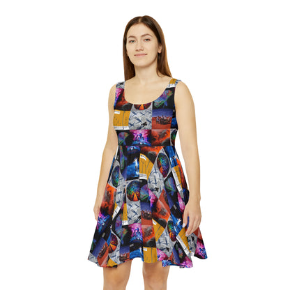 Muse Album Cover Collage Women's Skater Dress