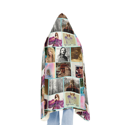 Taylor Swift Album Art Collage Snuggle Blanket