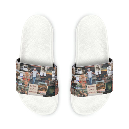 Morgan Wallen Darling You're Different Collage Men's Slide Sandals