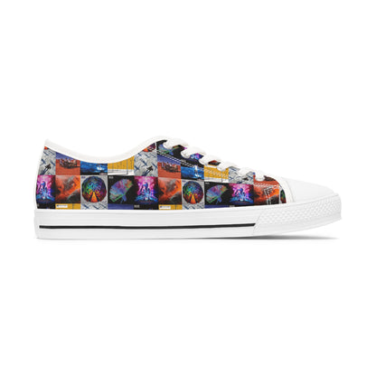 Muse Album Cover Collage Women's Low Top Sneakers