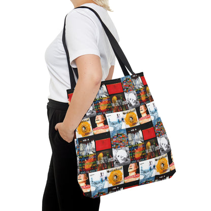 Radiohead Album Cover Collage Tote Bag