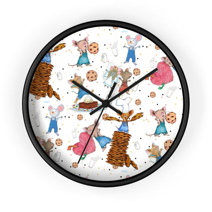 If You Give A Mouse A Cookie Collage Wall Clock