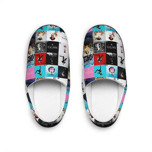 YUNGBLUD Album Cover Art Collage Women's Indoor Slippers