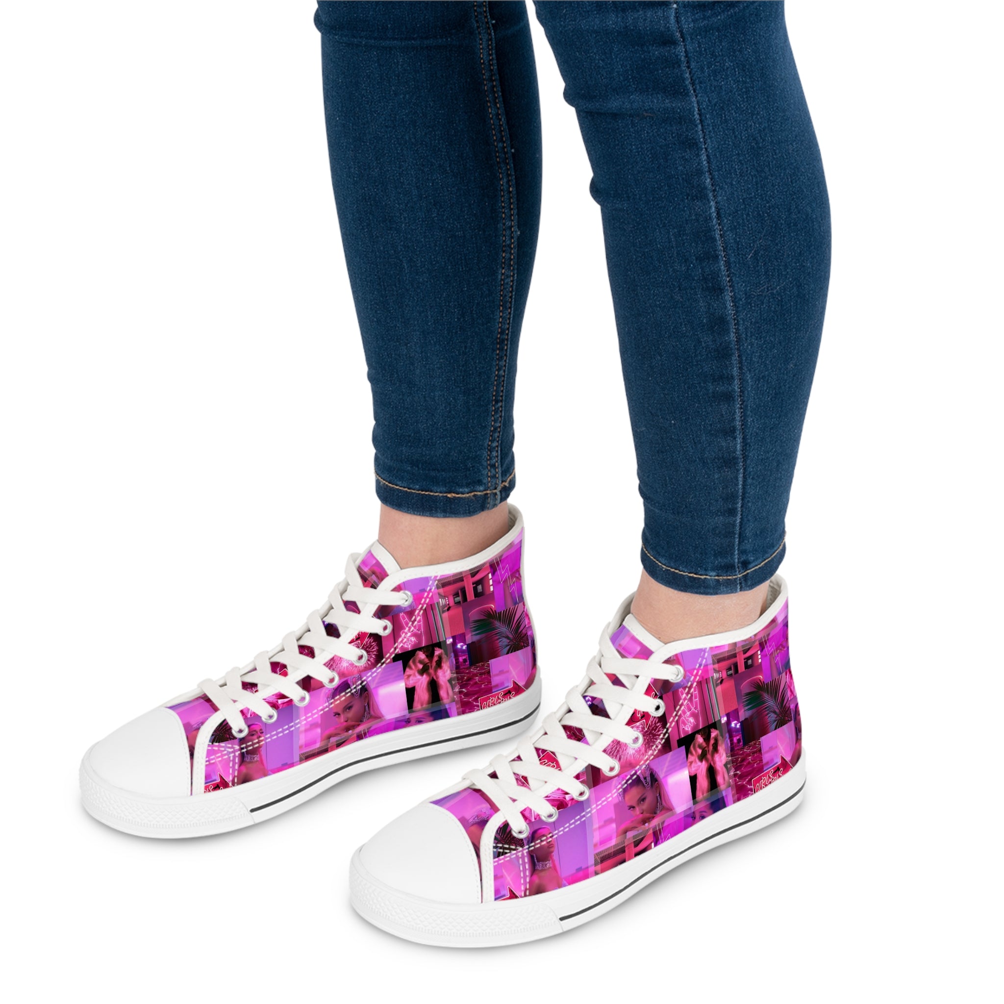 Ariana Grande deals the sorceress Women's Hi-Top Skate Sneakers