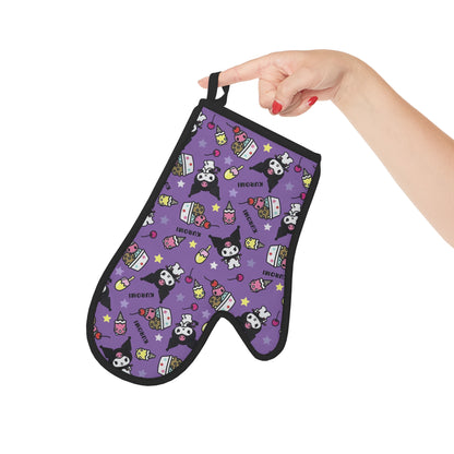 Kuromi Ice Cream Sundae Pattern Oven Glove