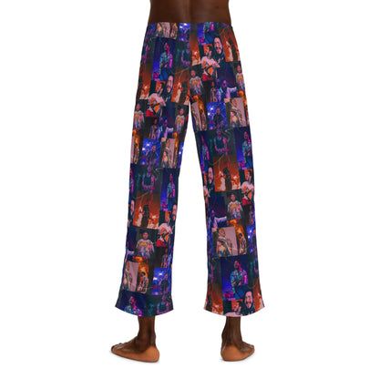 Post Malone Lightning Photo Collage Men's Pajama Pants