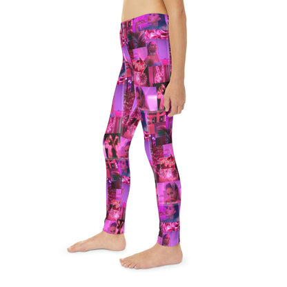 Ariana Grande 7 Rings Collage Youth Leggings