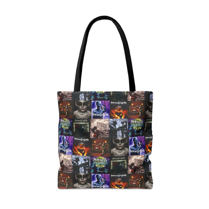 Motionless In White Album Cover Collage Tote Bag