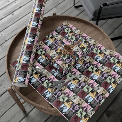 Taylor Swift Eras Collage Gift Wrap Paper