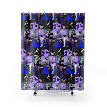 Olivia Rodrigo Guts Mosaic Shower Curtain