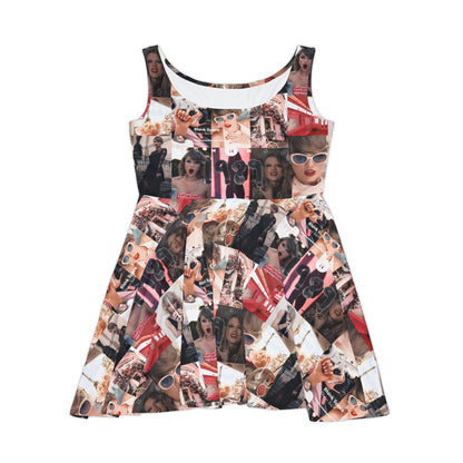 Taylor Swift 1989 Blank Space Collage Women's Skater Dress