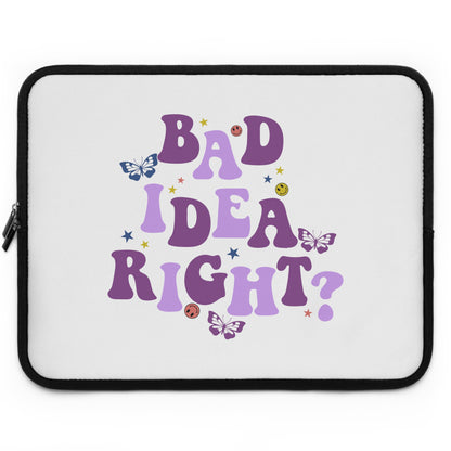 Olivia Rodrigo Bad Idea Right? Laptop Sleeve