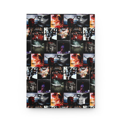 Slipknot Album Art Collage Hardcover Journal