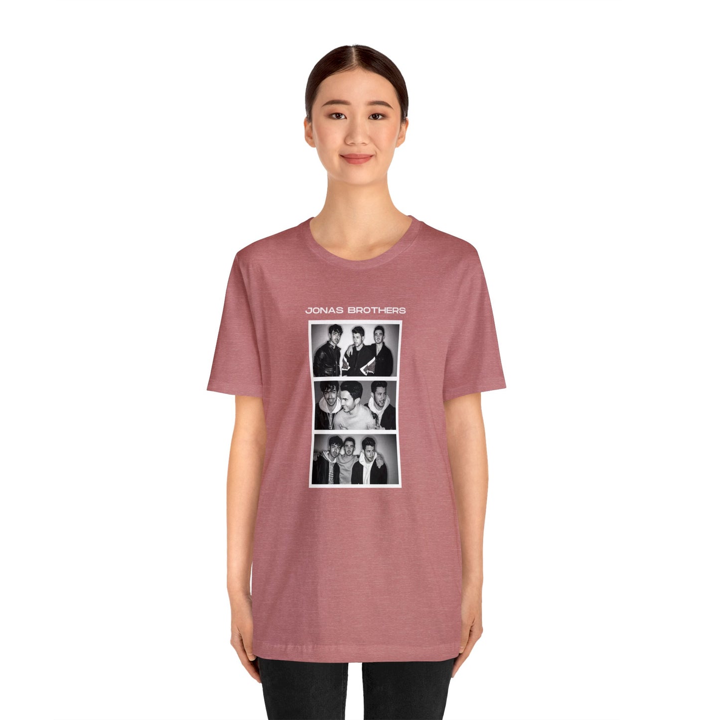 Jonas Brothers Photo Booth Unisex Jersey Short Sleeve Tee Shirt