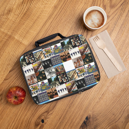 The Beatles Album Cover Collage Lunch Bag