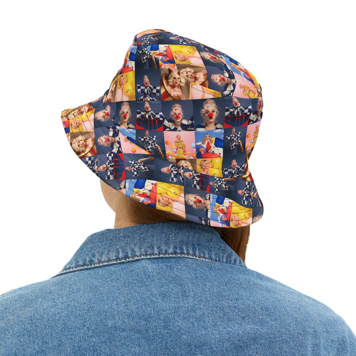 Katy Perry Smile Mosaic Bucket Hat