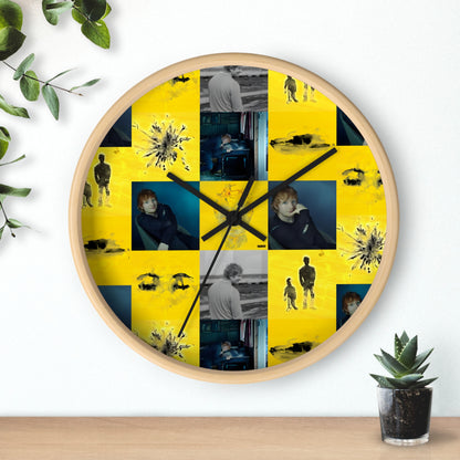 Ed Sheeran Subtract Mosaic Wall Clock